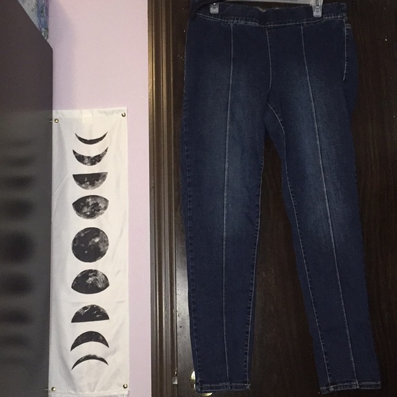 nine west pull on skinny jeans size 12